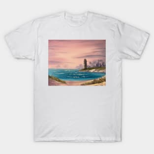 Seascape with a Lighthouse T-Shirt